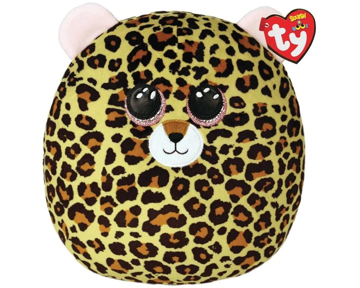 Ty Squishy Beanies Livvie Λεοπάρδαλη Πολύχρωμη 38εκ 1607-39221