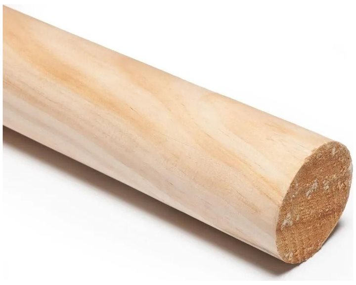 Στρογγυλή Ξύλινη Καβίλια 100cm - Φ10mm