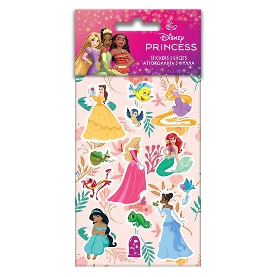 Αυτοκόλλητα Princess 8x12 5Φυλλα