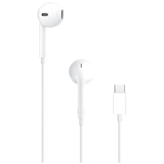 Apple EarPods Earbuds Handsfree με Βύσμα USB-C Λευκό MTJY3ZM/A