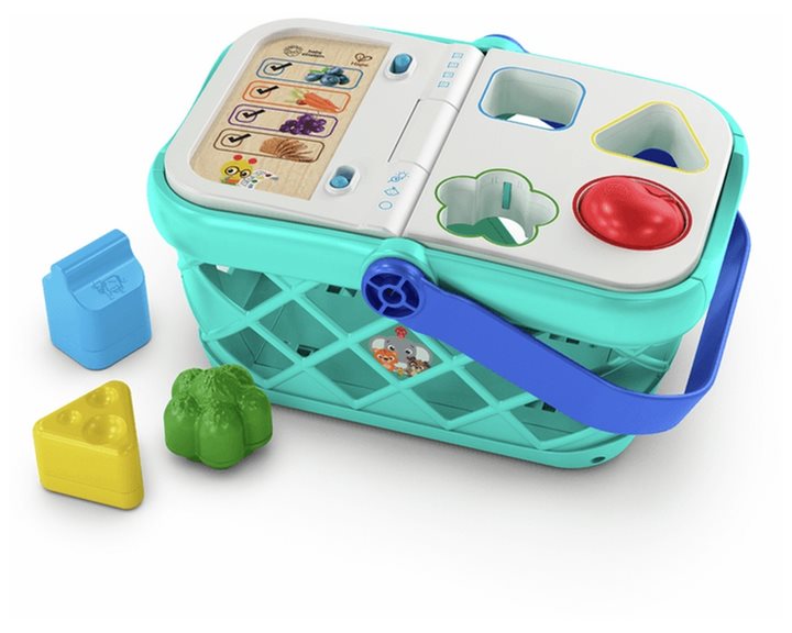 Hape Kids II Ξύλινο Magic Touch Καλάθι Αγορών (800913G53)