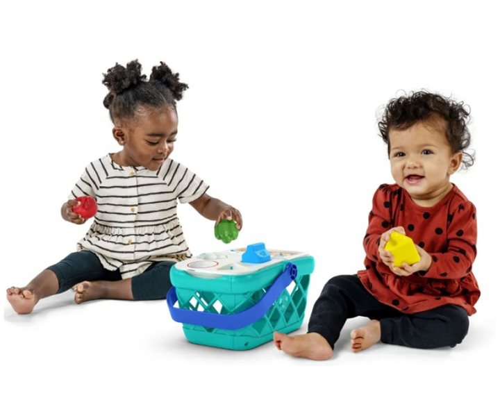 Hape Kids II Ξύλινο Magic Touch Καλάθι Αγορών (800913G53)