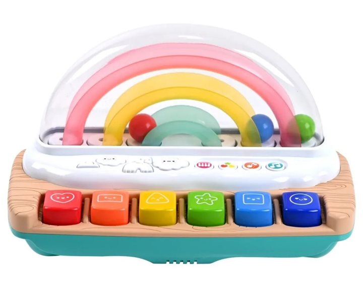 Playgo Πιανάκι Ουράνιο Τόξο My Upbeat Rainbow Keyboard (1354)