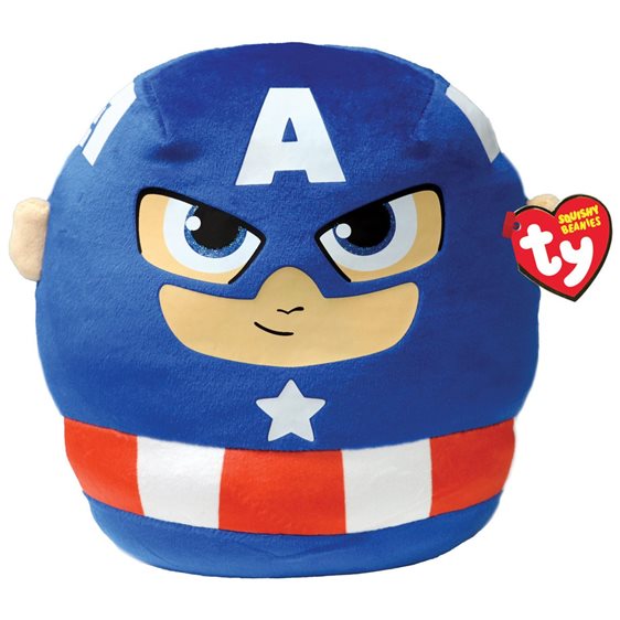 Ty Squishy Beanies Captain America 38εκ 1607-39355