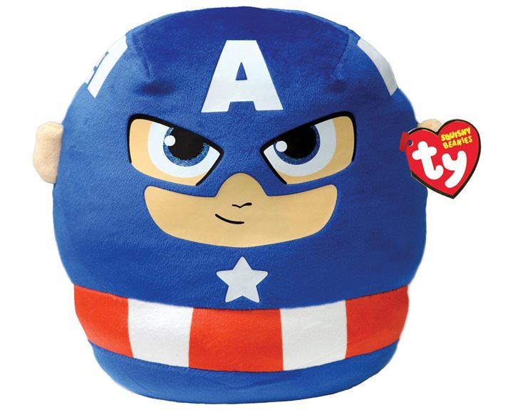 Ty Squishy Beanies Captain America 38εκ 1607-39355