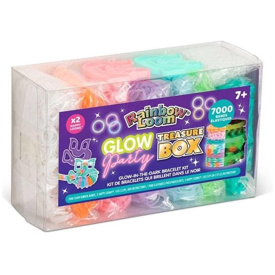 Rainbow Loom Glow Party-Treasure Box (B0349)