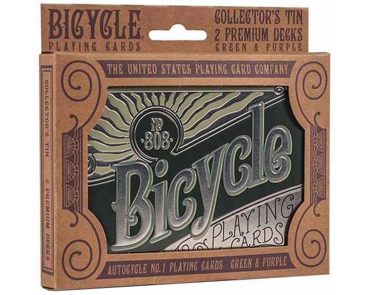 Τράπουλα Διπλή Bicycle Retro Tin Gift Set