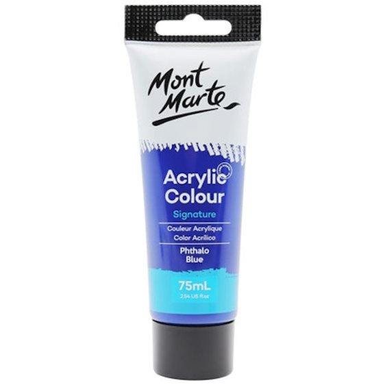 Ακρυλικό Mont Marte 75ml Studio Acrylic 20 Phthalo Blue