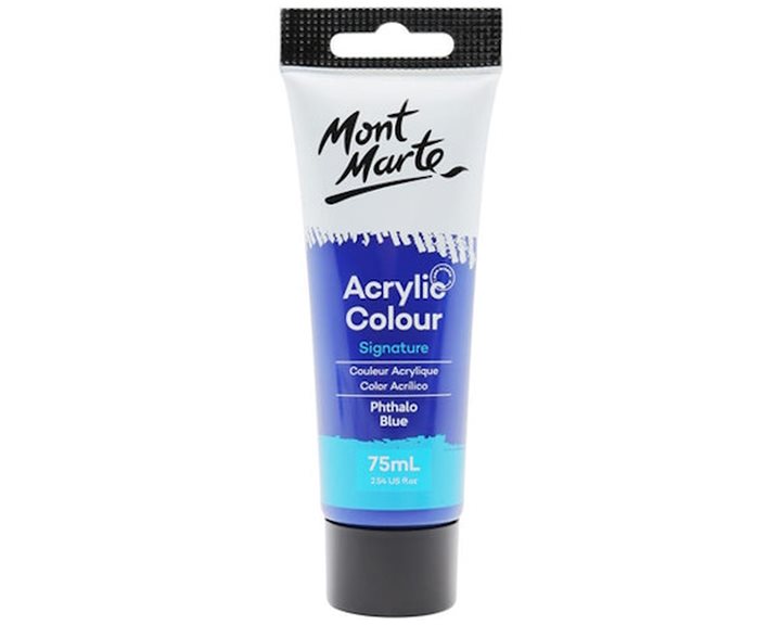 Ακρυλικό Mont Marte 75ml Studio Acrylic 20 Phthalo Blue