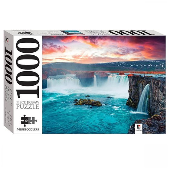 Mindbogglers Jigsaws Godafoss Waterfall Iceland 1000τεμ.