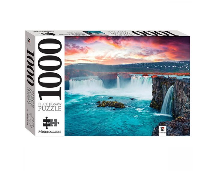 Mindbogglers Jigsaws Godafoss Waterfall Iceland 1000τεμ.