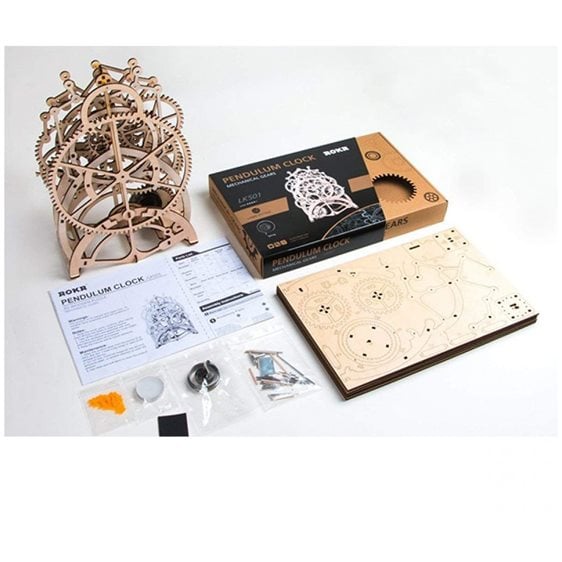 Robotime Κατασκευή Pendulum Clock 166pcs