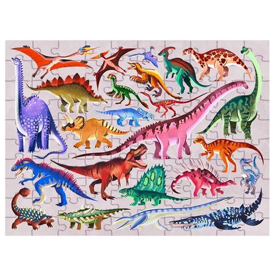 Junior Jigsaw Explore 24 Dinosaurs 100pcs