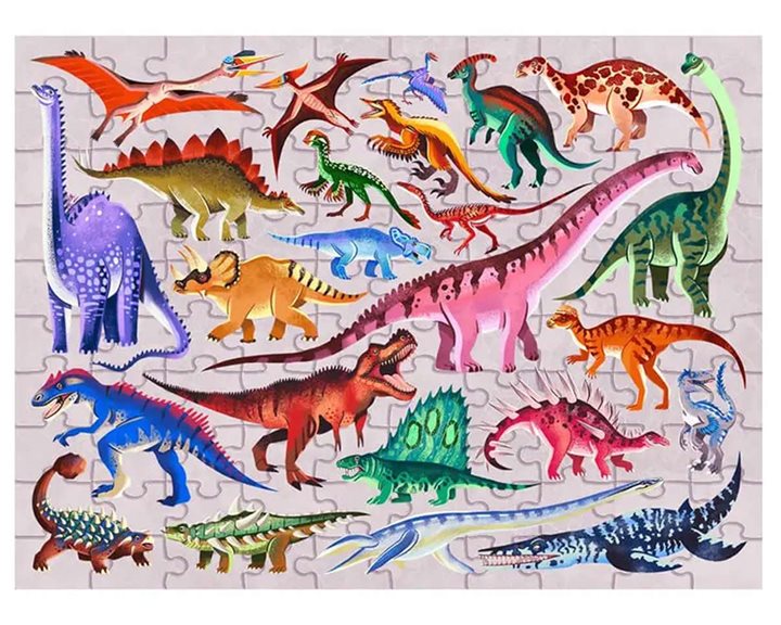 Junior Jigsaw Explore 24 Dinosaurs 100pcs