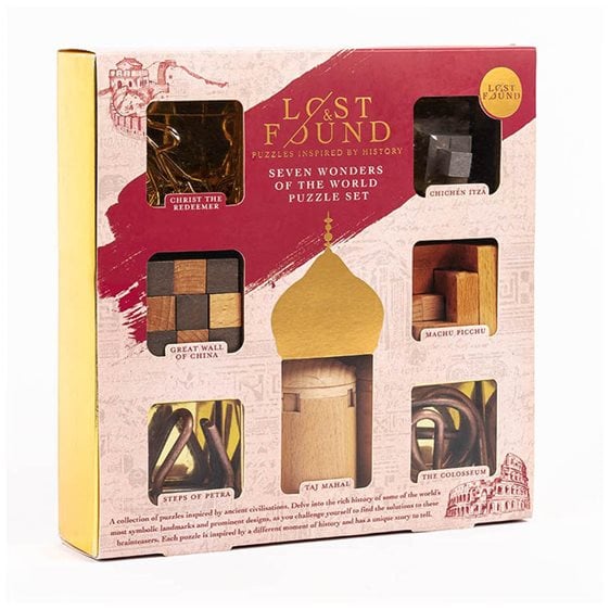 Seven Wonders Of The World 7 Puzzle Set