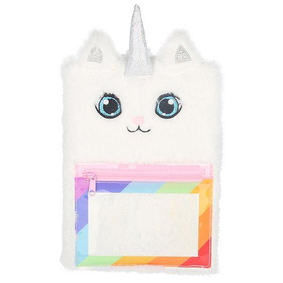 Unicat A5 Plush Lined Notebook