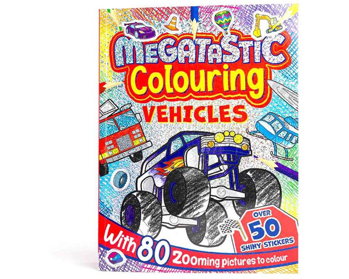 Megastatic Colouring Vehicles