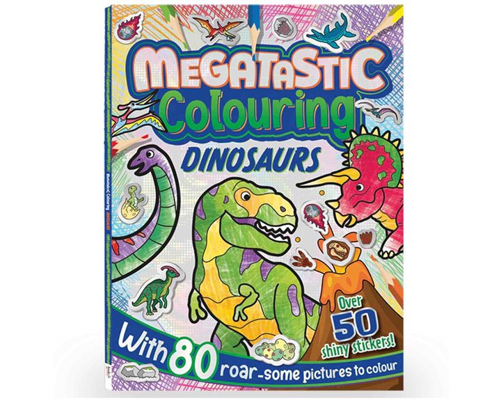 Megastatic Colouring Dinosaurs