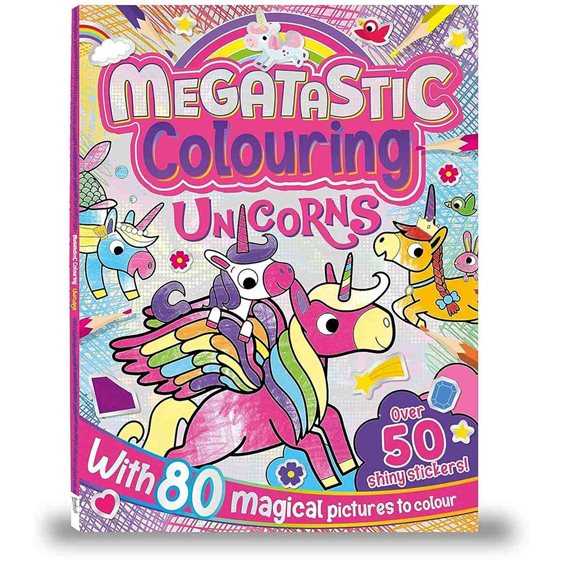 Megastatic Colouring Unicorns