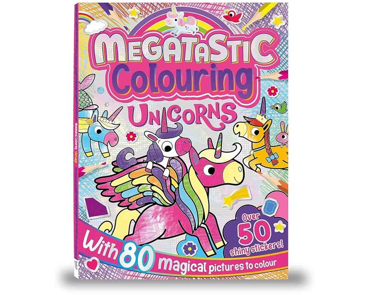 Megastatic Colouring Unicorns