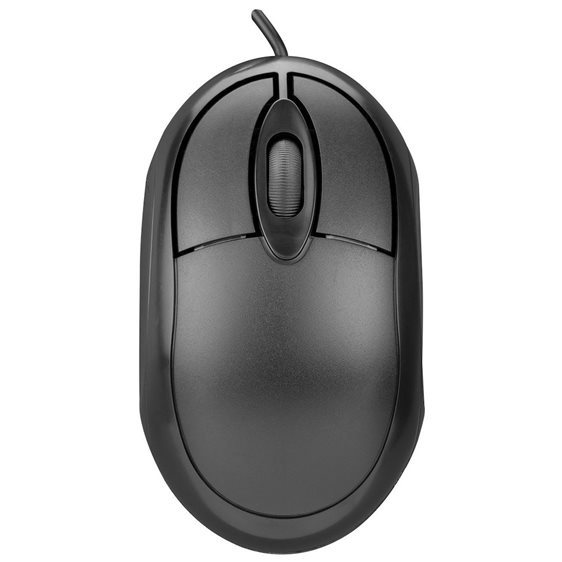 EVEREST MOUSE SM-385, WIRED, USB, OPTICAL, BLACK, 2YW.