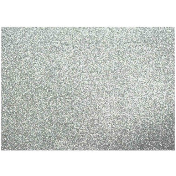Χαρτόνι Glitter 50x70 Ασημί 300GR