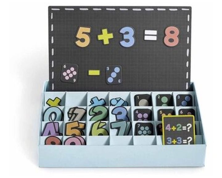 Apli Magnets Numbers 51pcs
