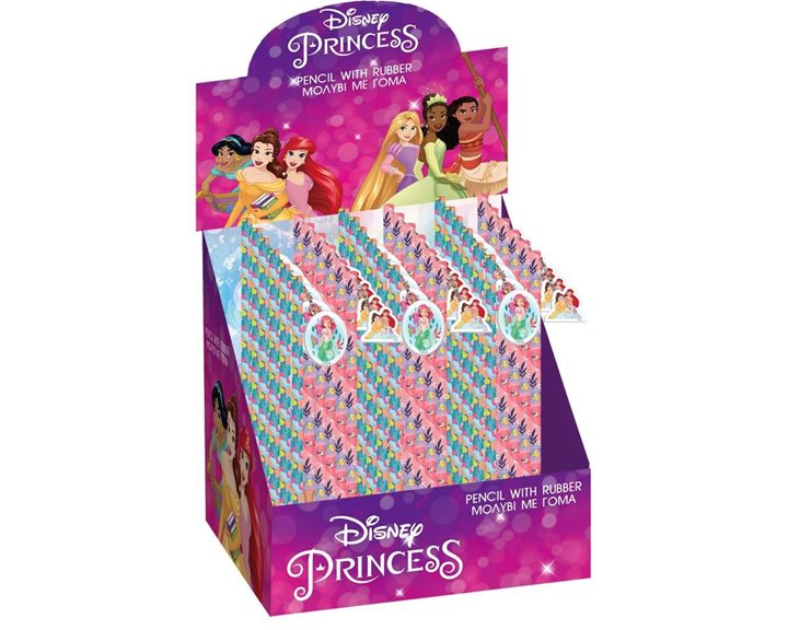 Μολύβι Με Γόμα Disney Princess 2 Σχέδια