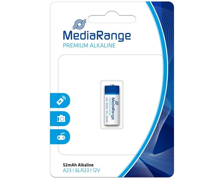 MediaRange Premium Alkaline Battery A23 12V