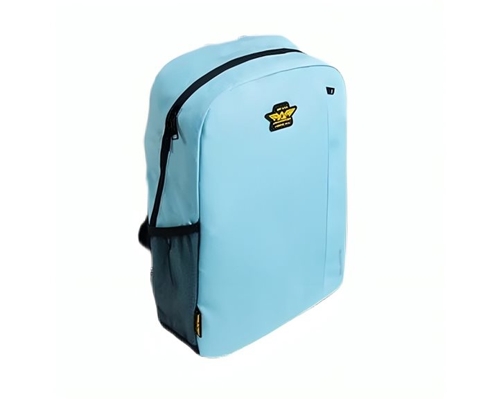 ARMAGGEDDON 15.6 LAPTOP ECO BACKPACK LIGHT BLUE-GREY