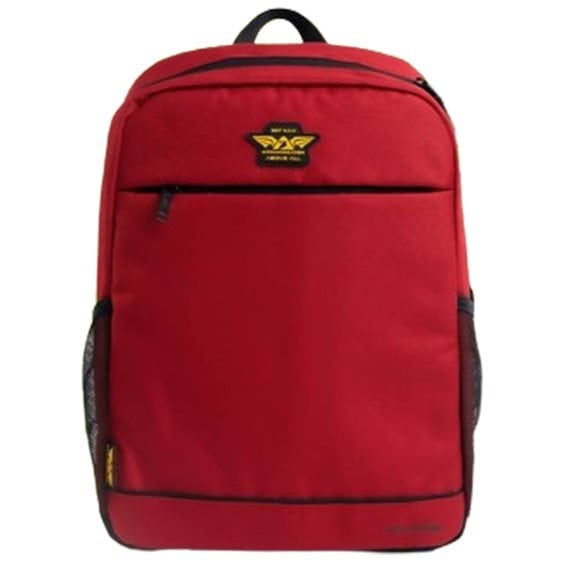 ARMAGGEDDON 15.6 LAPTOP ECO BACKPACK RED-BLACK