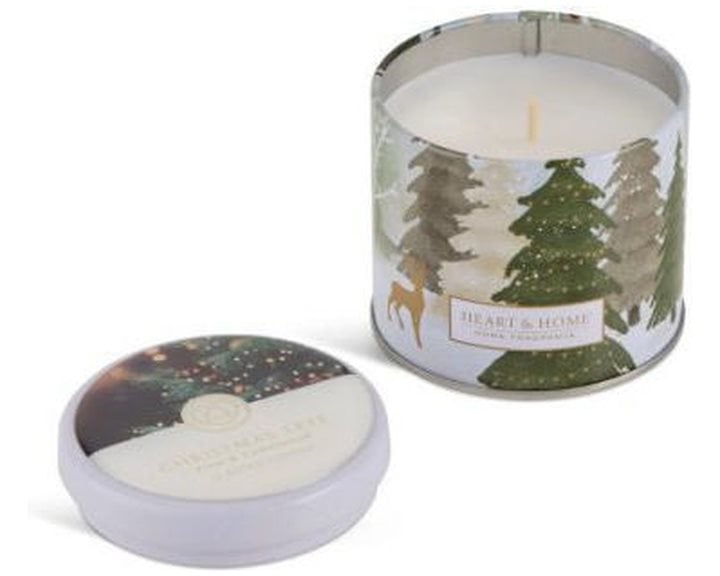 Κερί Αρωματικό Heart & Home Xριστουγεννα 125g