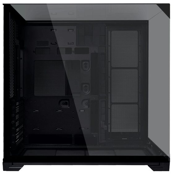Lian Li O11 Vision Compact Black - Black EATX(under 280mm)/ATX 2 top panels 360AIO Tower PC Case