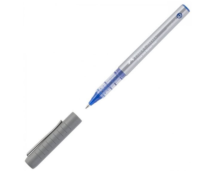 Στυλό Faber-Castell  Rollerball 0.7mm με Μπλε Μελάνι Free Ink Roller Fine 348151