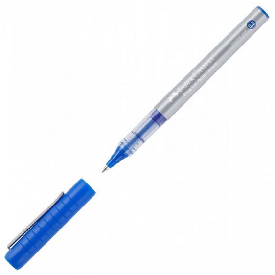 Στυλό Faber-Castell  Rollerball 0.5mm με Μπλε Μελάνι Free Ink Roller Micro 348501