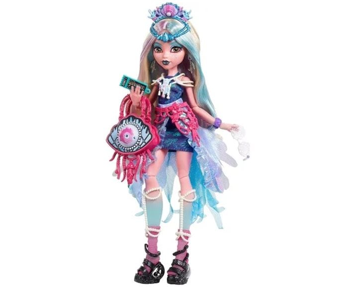 Mattel Monster High Lagoona Blue Κούκλα With Glam Monster Fest Outfit HXH82