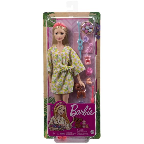 Mattel Barbie Wellness - Ημέρα Ομορφιάς Doll Spa Day GKH73 / HKT90