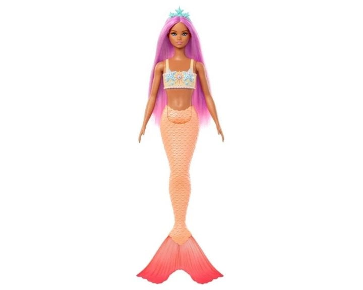 Mattel Barbie - Dreamtopia Mermaid Γοργόνα Ροζ HRR02 / HRR05
