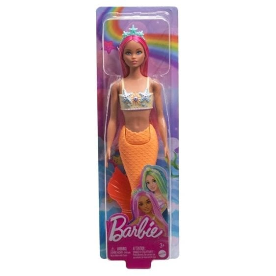 Mattel Barbie - Dreamtopia Mermaid Γοργόνα Ροζ HRR02 / HRR05