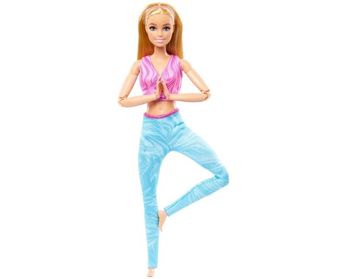 Mattel Barbie Made To Move Αμέτρητες Κινήσεις Ξανθιά HRH27