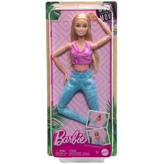 Mattel Barbie Made To Move Αμέτρητες Κινήσεις Ξανθιά HRH27