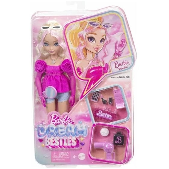 Mattel Barbie Dream Besties - Malibu Κούκλα HYC21