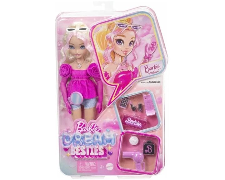 Mattel Barbie Dream Besties - Malibu Κούκλα HYC21