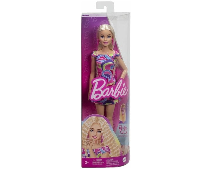 Mattel Barbie Fashionistas Ξανθιά Totally Hair-Inspired Look & Accessories, 65Th Anniversary Κούκλα FBR37 / HRH20
