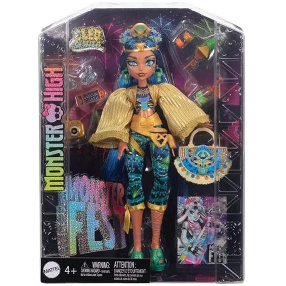 Mattel Monster High Cleo De Nile Κούκλα With Glam Monster Fest Outfit HXH81