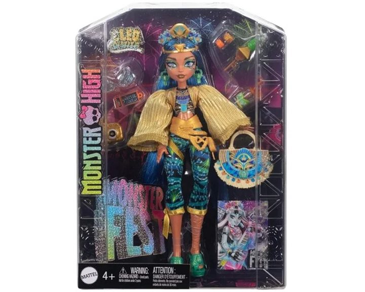 Mattel Monster High Cleo De Nile Κούκλα With Glam Monster Fest Outfit HXH81