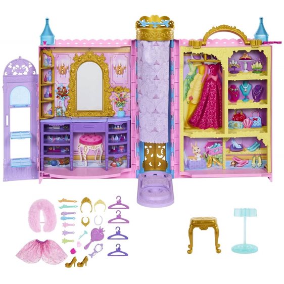 Mattel Disney Princess Πριγκιπικό Δωμάτιο Ομορφιάς Ready For Thr Ball HXC20
