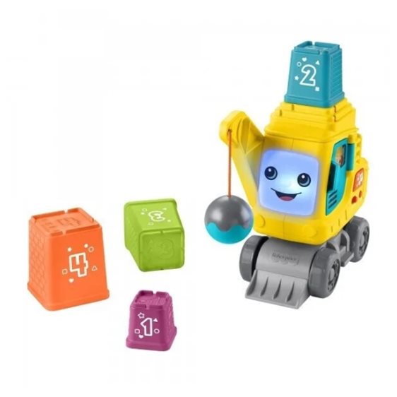 Fisher-Price Εκπαιδευτικός Γερανός Με Κύβους HWY62