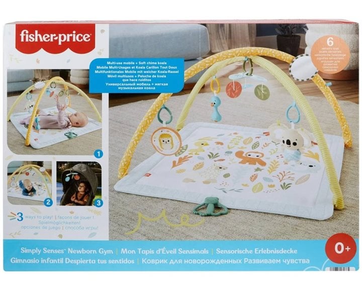 Mattel Simply Senses Γυμναστήριο - Οι Πρώτες Του Αισθήσεις HRB15