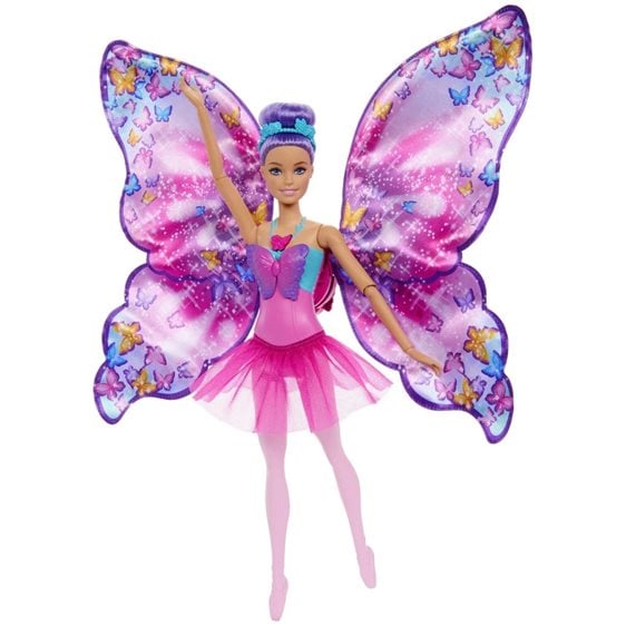 Mattel Barbie Dance And Flutter Doll Κούκλα HXJ10